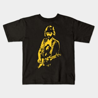 Eric Clapton shiluette Kids T-Shirt